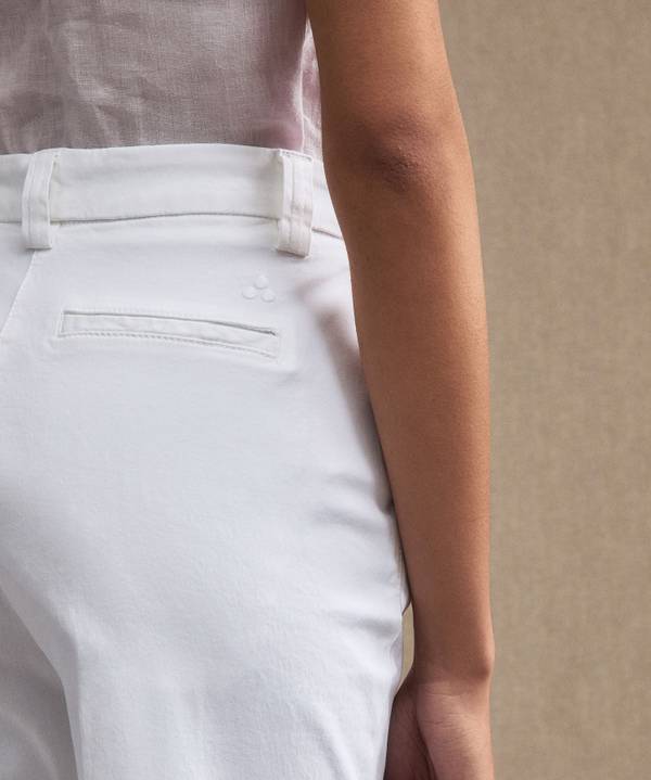 Peuterey Pantaloni in gabardine di cotone stretch Fino Al -60%