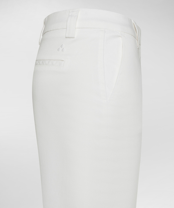 Peuterey Pantaloni in gabardine di cotone stretch Fino Al -60%