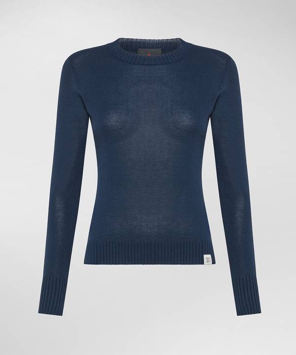 Peuterey Maglia paricollo con polsini a contrasto Online