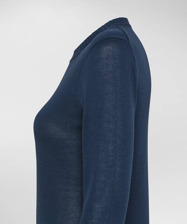 Peuterey Maglia paricollo con polsini a contrasto Online