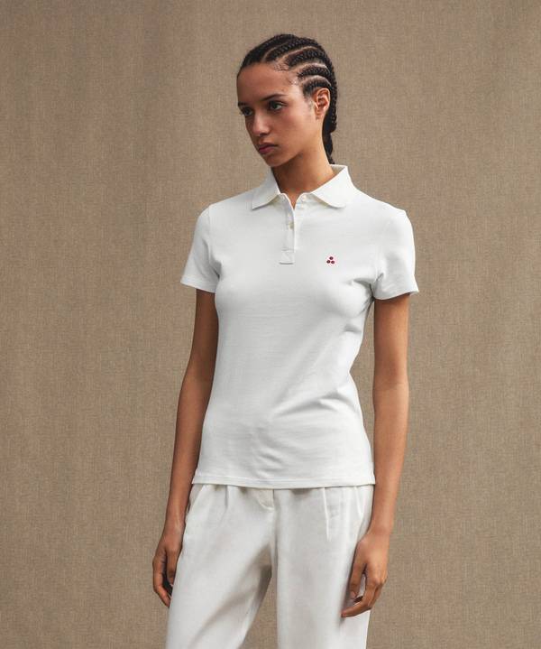 Peuterey Polo in cotone piquet Vendita Economica