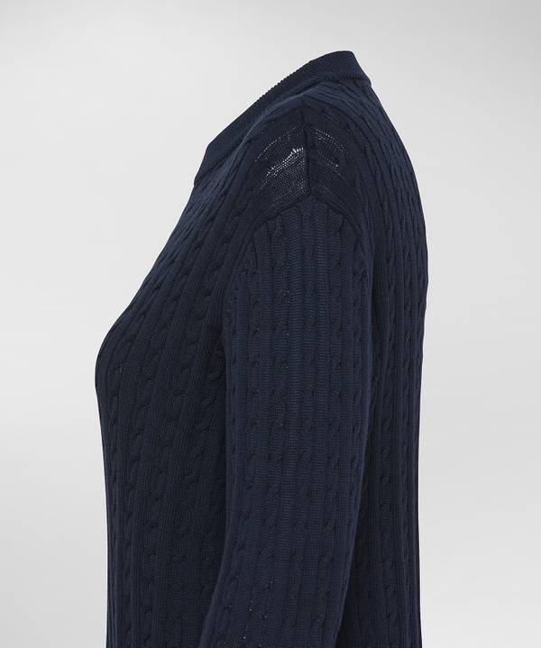 Peuterey Maglia a treccia in tricot di cotone Negozio
