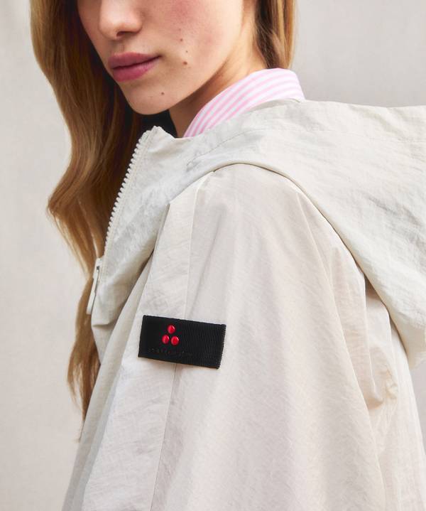 Peuterey Windbreaker corto effetto perlato Italy