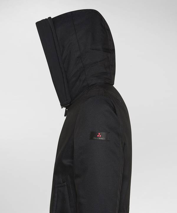 Peuterey Parka Resistente In Tessuto Made In Italy Con Pelliccia Convenienza