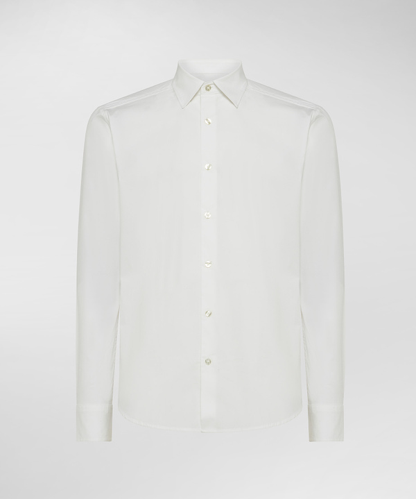 Peuterey Camicia in popeline di cotone Saldi