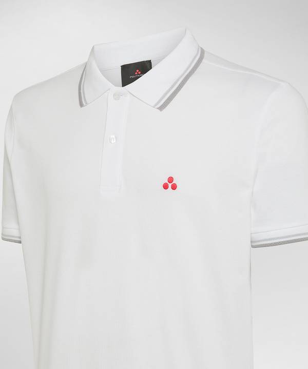 Peuterey Polo in piquet di cotone stretch Offerte
