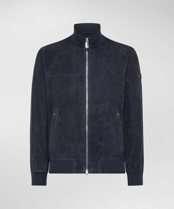 Peuterey Giacca bomber in pelle scamosciata Vendita Calda
