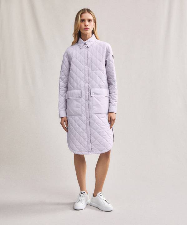Peuterey Quilted coat in tela di nylon Moda