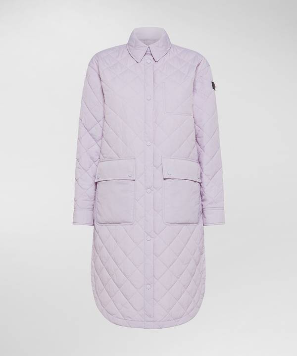 Peuterey Quilted coat in tela di nylon Moda