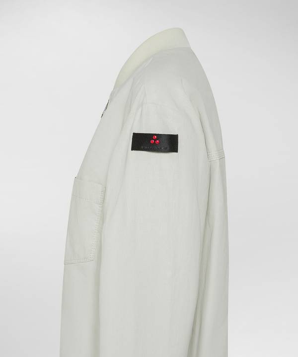 Peuterey Relaxed bomber in lino Soddisfazione Garantita