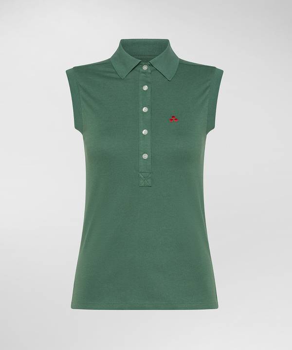 Peuterey Polo smanicata in piquet Negozi Online