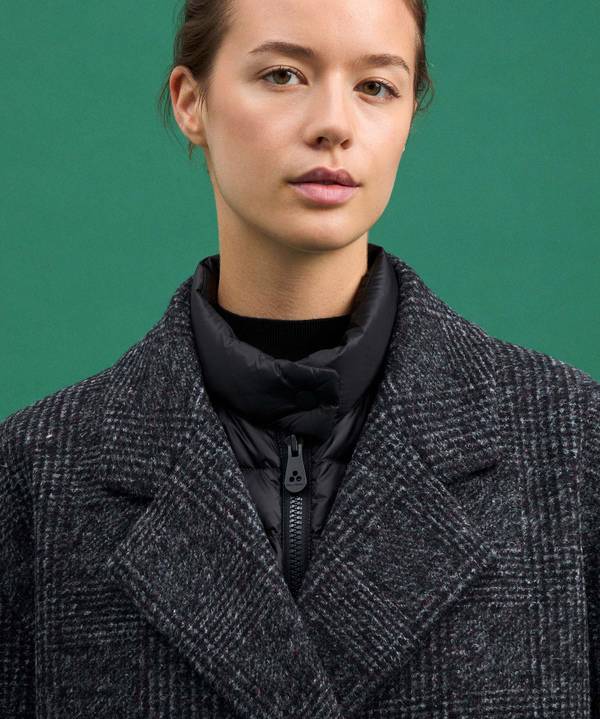 Peuterey Cappotto Doppio Petto Con Pettorina Staccabile Online