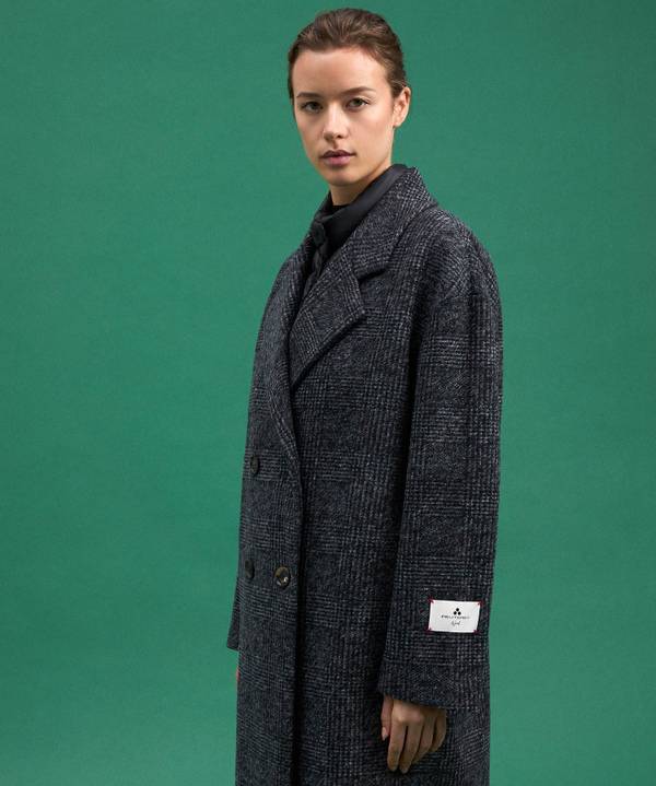Peuterey Cappotto Doppio Petto Con Pettorina Staccabile Online
