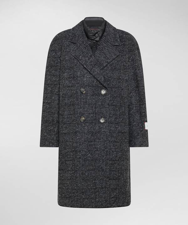 Peuterey Cappotto Doppio Petto Con Pettorina Staccabile Online