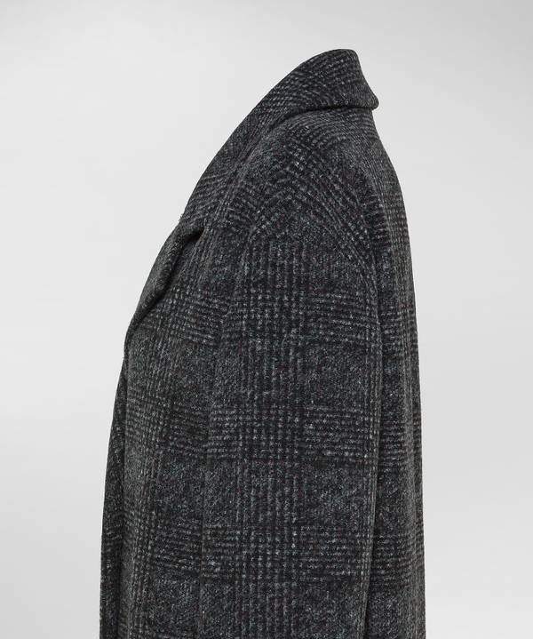 Peuterey Cappotto Doppio Petto In Misto Lana Outlet