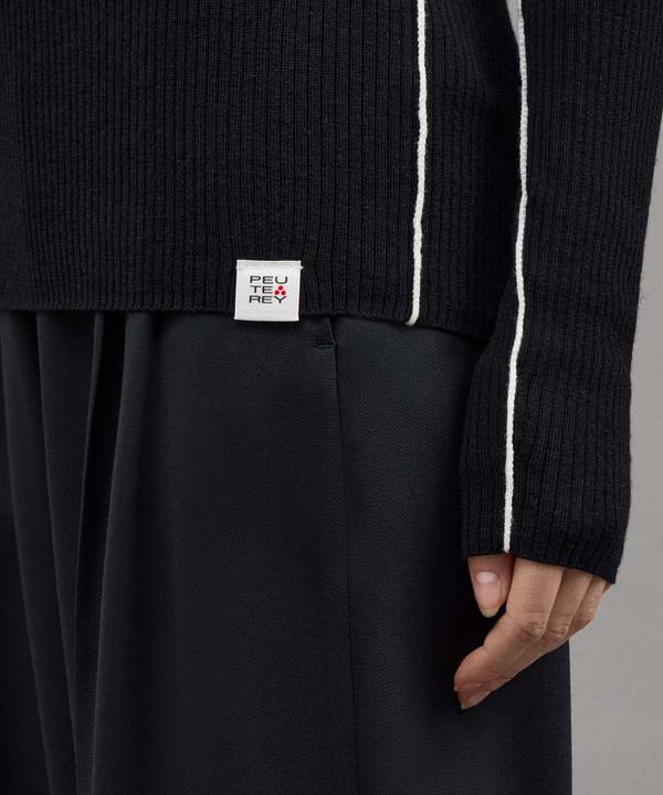 Peuterey Maglia In Pura Lana Pettinata In Vendita