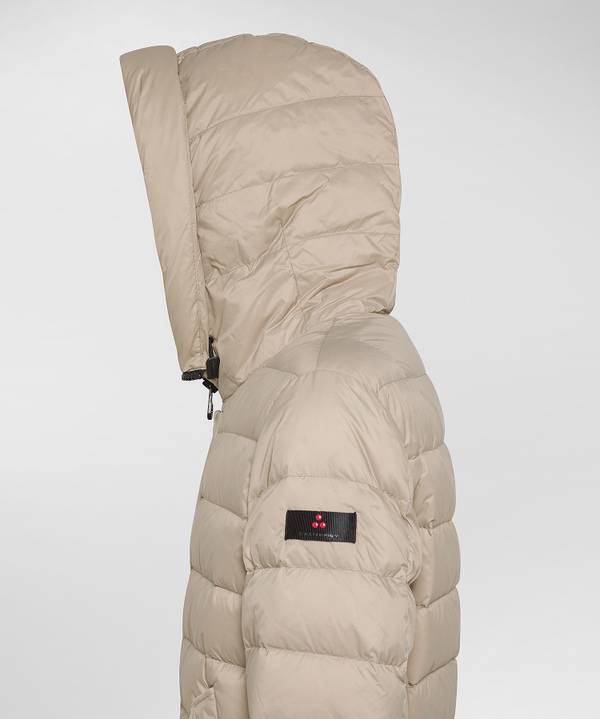 Peuterey Piumino Lungo In Nylon Superleggero Vendita Calda