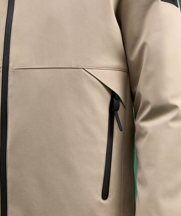 Peuterey Bomber Liscio In Primaloft Con Dettagli Neri 2025