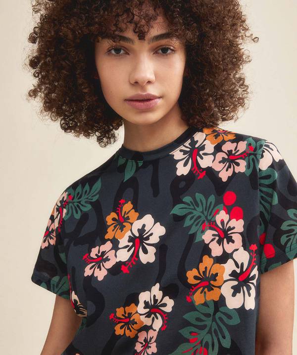 Peuterey T-shirt con stampa all over Qualità