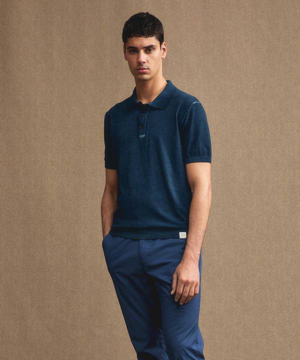Peuterey Polo classica in tricot di cotone Sottocosto