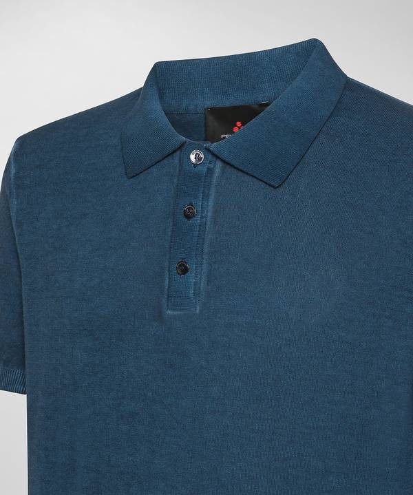 Peuterey Polo classica in tricot di cotone Sottocosto