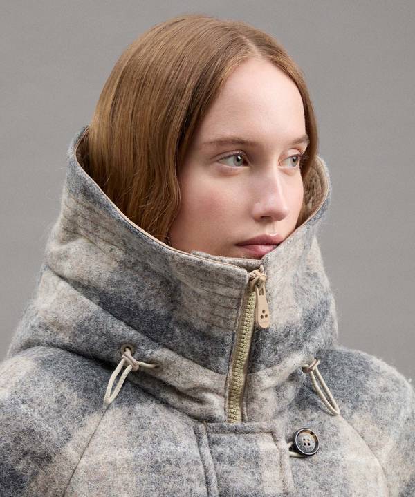 Peuterey Puffer Jacket Fantasia In Lana E Alpaca Online