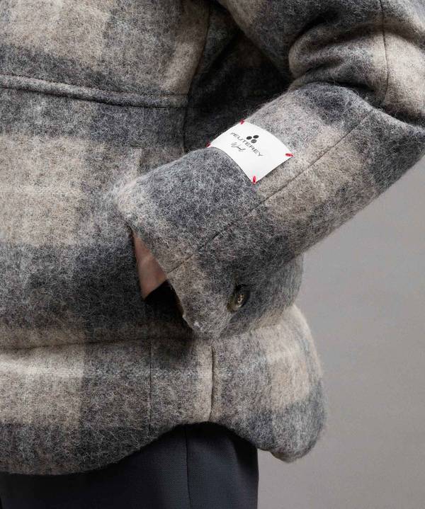 Peuterey Puffer Jacket Fantasia In Lana E Alpaca Online