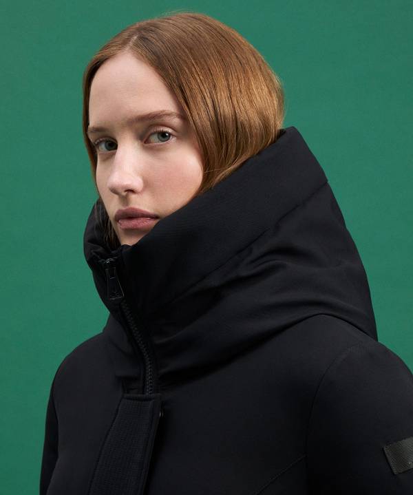 Peuterey Coat Antivento Con Ampio Collo Italia