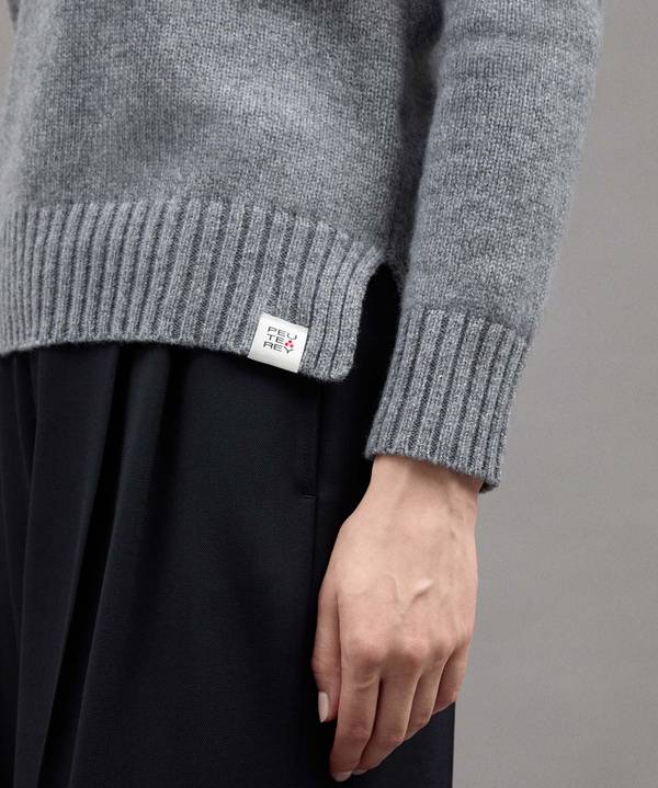 Peuterey Pullover Mouline’ Misto Cachemire Vendita Economica