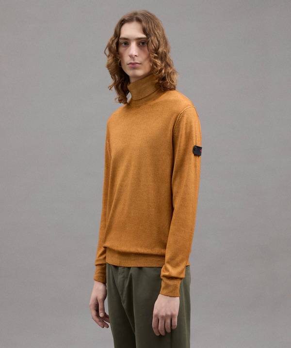 Peuterey Maglia Collo Alto In Pura Lana Nuova