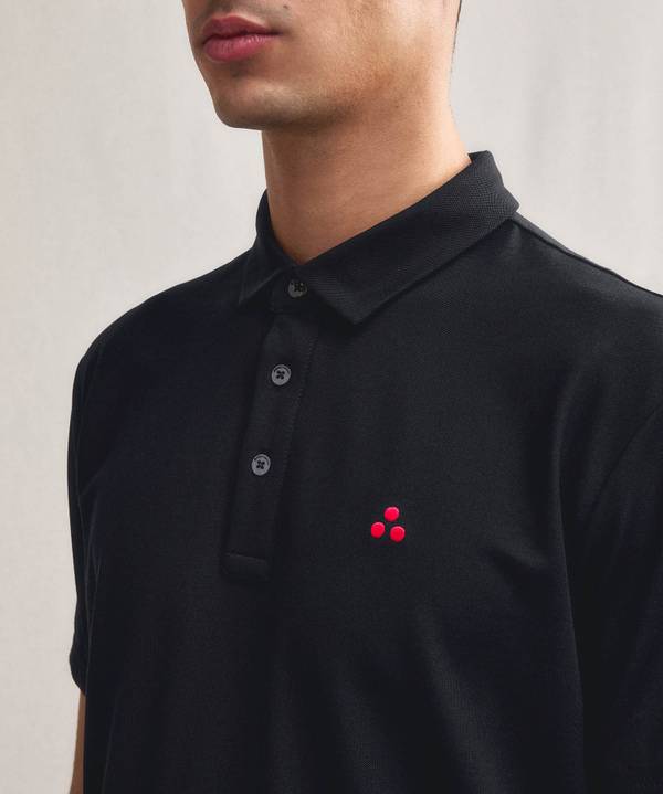 Peuterey Polo in piquet stretch Outlet