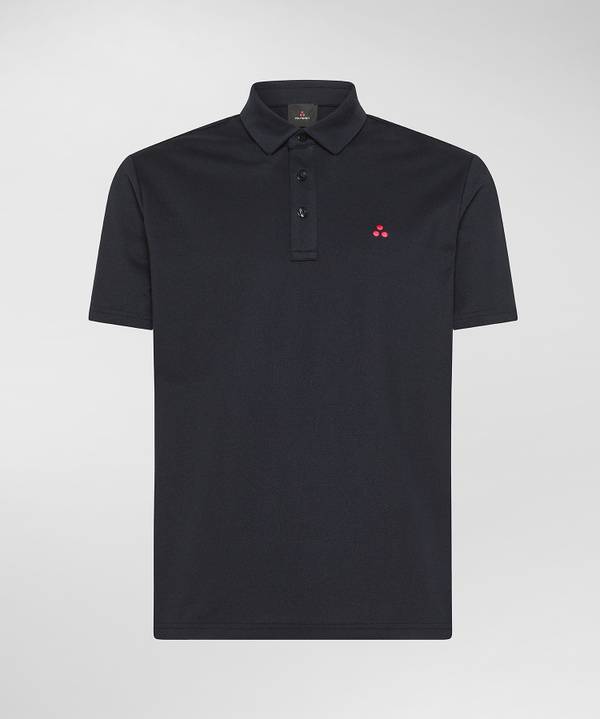 Peuterey Polo in piquet stretch Outlet