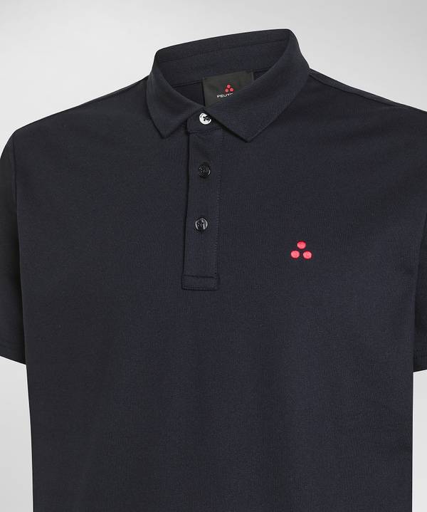 Peuterey Polo in piquet stretch Outlet