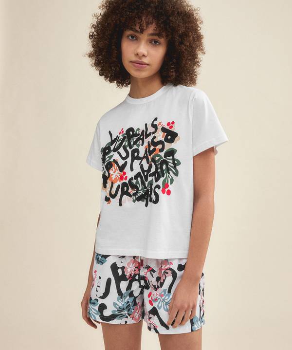 Peuterey T-shirt con stampa frontale Shopping Online