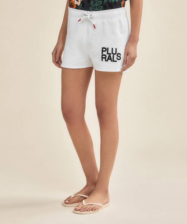 Peuterey Shorts con scritta Plurals Prezzo Ridotto