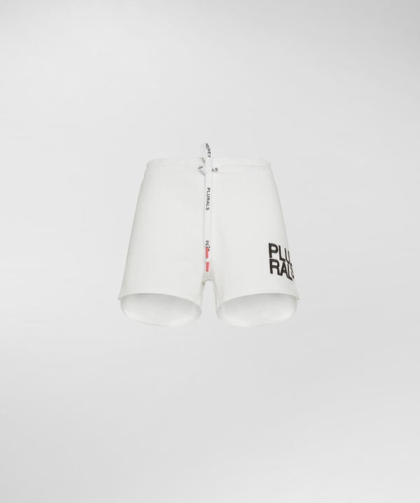 Peuterey Shorts con scritta Plurals Prezzo Ridotto