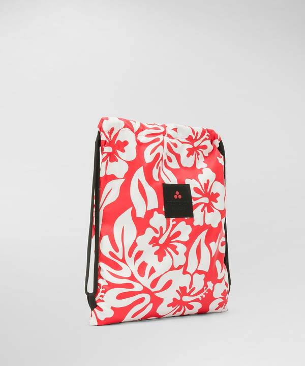 Peuterey Sacca in nylon con fantasia floreale Outlet