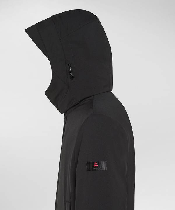 Peuterey Trench Liscio In Nylon Stretch Vendita Calda