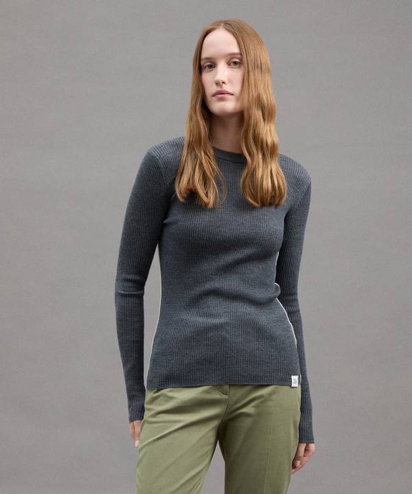Peuterey Maglia In Lana Pettinata Nuovo