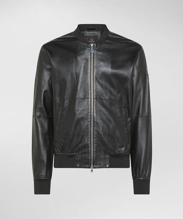 Peuterey Giacca bomber in pelle Negozi Online