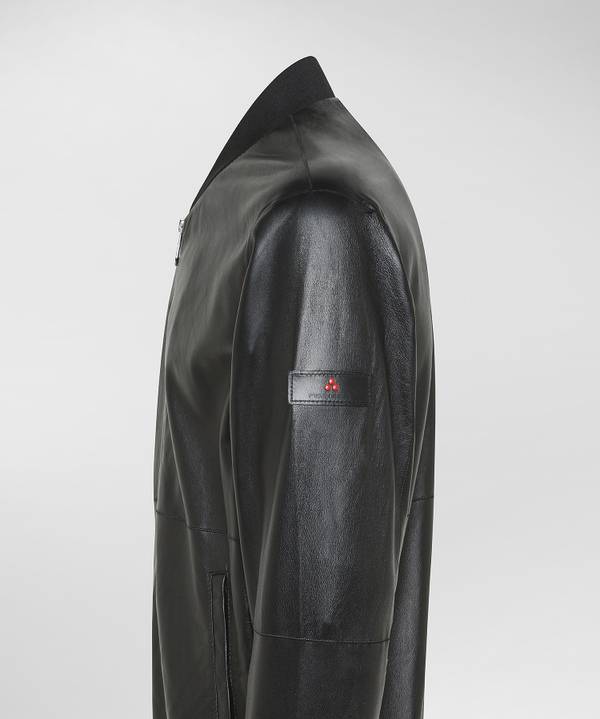 Peuterey Giacca bomber in pelle Negozi Online