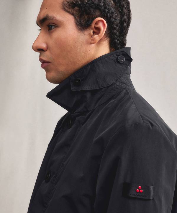 Peuterey Trench in popeline di nylon Fino Al -60%