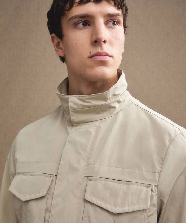 Peuterey Field jacket dall'aspetto cangiante Sottocosto