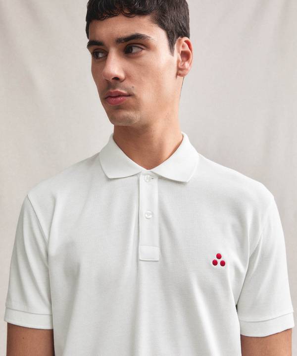 Peuterey Polo in cotone piquet Saldi Di Fabbrica