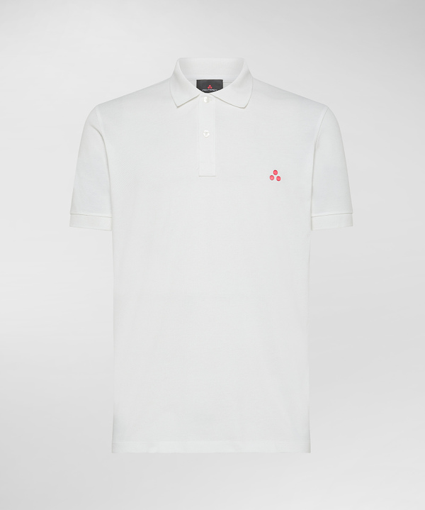 Peuterey Polo in cotone piquet Saldi Di Fabbrica