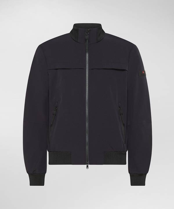 Peuterey Bomber liscio con dettagli neri Moda