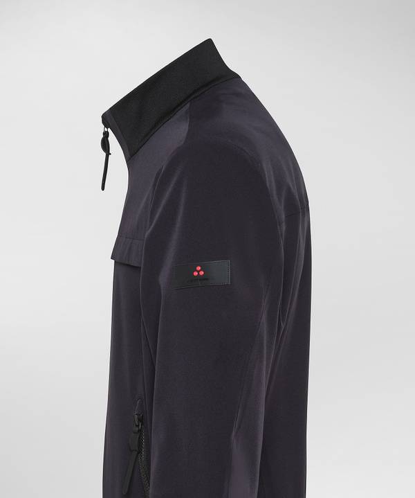 Peuterey Bomber liscio con dettagli neri Moda