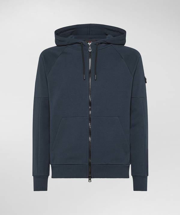 Peuterey Felpa in cotone con cappuccio In Linea