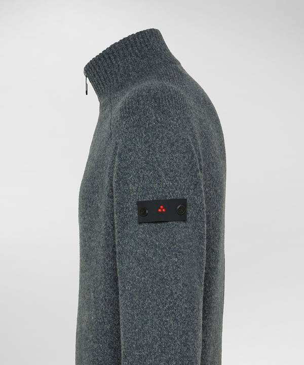 Peuterey Maglione Con Effetto Mouliné Nuovo