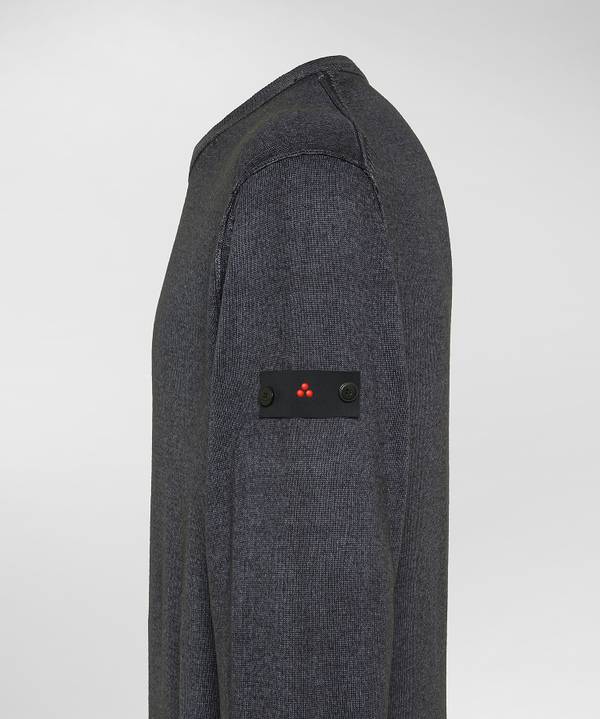 Peuterey Maglione In Lana Con Tintura Acidata Promozione